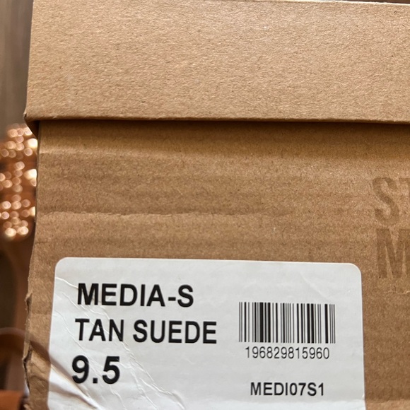 Steve Madden Tan Multi-Stud Gladiator Sandals - Picture 7 of 8
